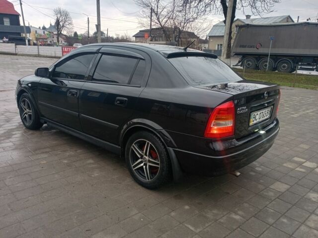 Чорний Опель Астра, об'ємом двигуна 1.4 л та пробігом 222 тис. км за 3400 $, фото 1 на Automoto.ua