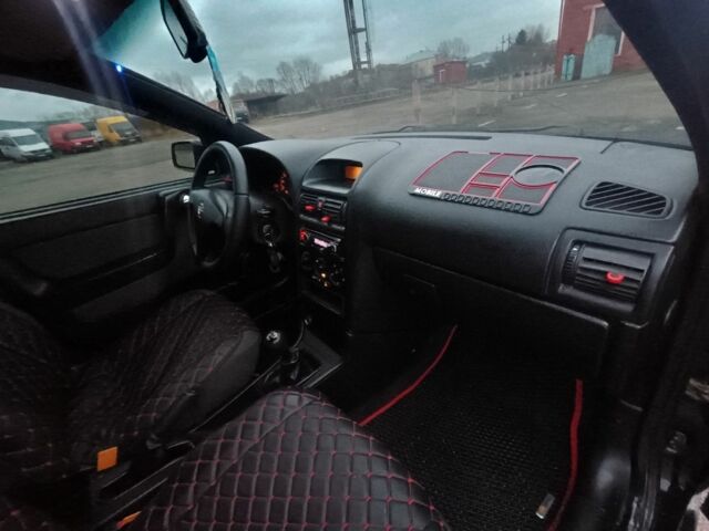 Чорний Опель Астра, об'ємом двигуна 1.4 л та пробігом 222 тис. км за 3400 $, фото 19 на Automoto.ua