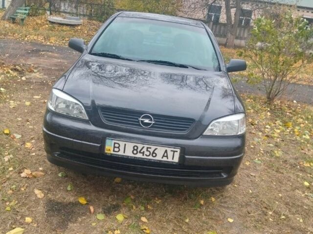 Чорний Опель Астра, об'ємом двигуна 1.4 л та пробігом 140 тис. км за 4600 $, фото 1 на Automoto.ua