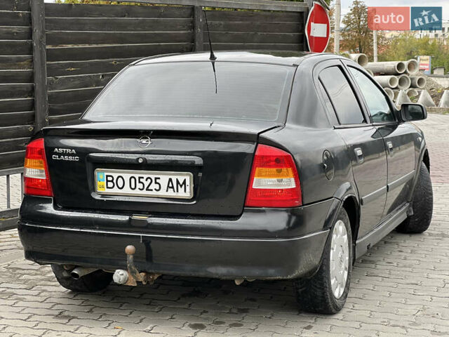 Чорний Опель Астра, об'ємом двигуна 1.4 л та пробігом 159 тис. км за 1999 $, фото 12 на Automoto.ua