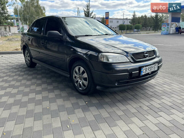 Чорний Опель Астра, об'ємом двигуна 1.36 л та пробігом 265 тис. км за 2999 $, фото 1 на Automoto.ua
