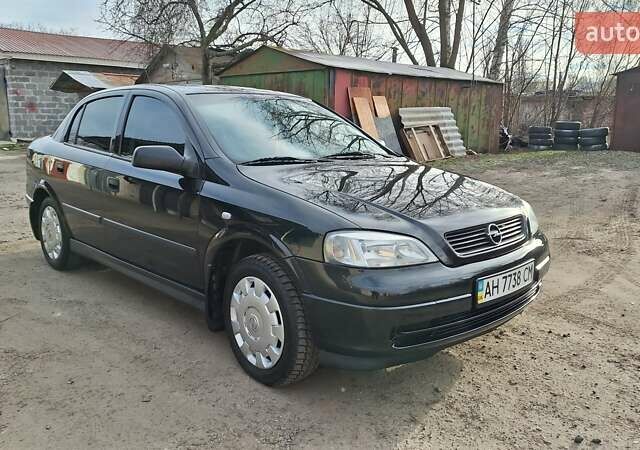 Чорний Опель Астра, об'ємом двигуна 1.6 л та пробігом 52 тис. км за 5600 $, фото 6 на Automoto.ua