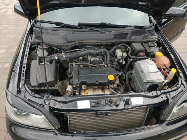 Чорний Опель Астра, об'ємом двигуна 1.4 л та пробігом 222 тис. км за 3400 $, фото 12 на Automoto.ua