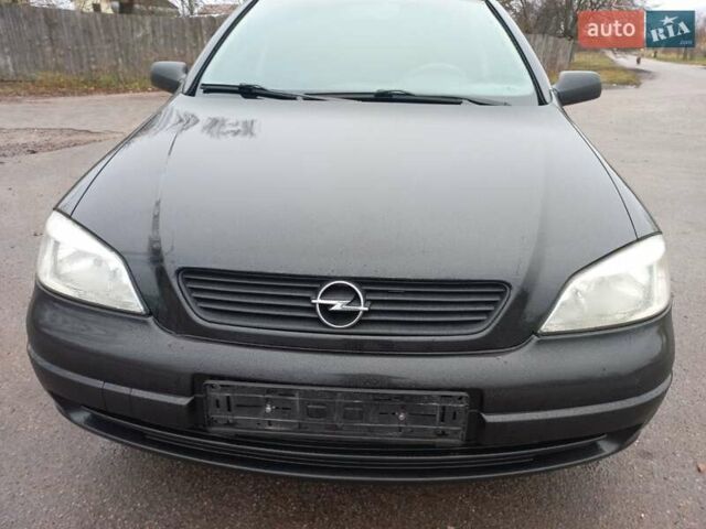 Чорний Опель Астра, об'ємом двигуна 1.4 л та пробігом 225 тис. км за 4350 $, фото 6 на Automoto.ua