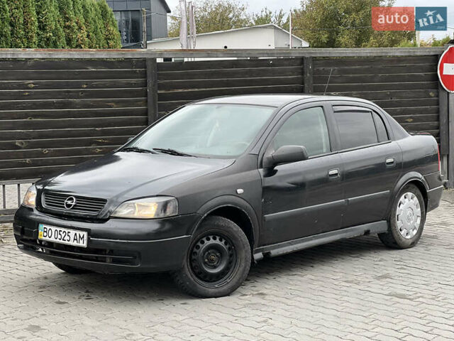 Черный Опель Астра, объемом двигателя 1.4 л и пробегом 157 тыс. км за 2500 $, фото 7 на Automoto.ua