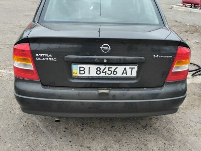 Чорний Опель Астра, об'ємом двигуна 1.4 л та пробігом 140 тис. км за 4600 $, фото 6 на Automoto.ua