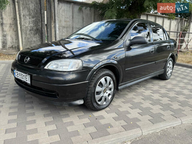 Чорний Опель Астра, об'ємом двигуна 1.36 л та пробігом 265 тис. км за 2999 $, фото 2 на Automoto.ua