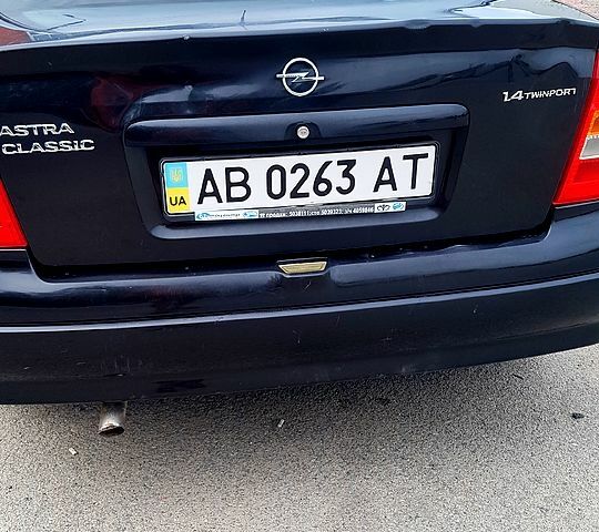 Чорний Опель Астра, об'ємом двигуна 1.4 л та пробігом 213 тис. км за 3650 $, фото 1 на Automoto.ua