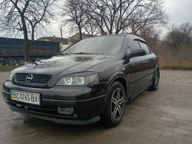 Чорний Опель Астра, об'ємом двигуна 1.4 л та пробігом 222 тис. км за 3400 $, фото 9 на Automoto.ua