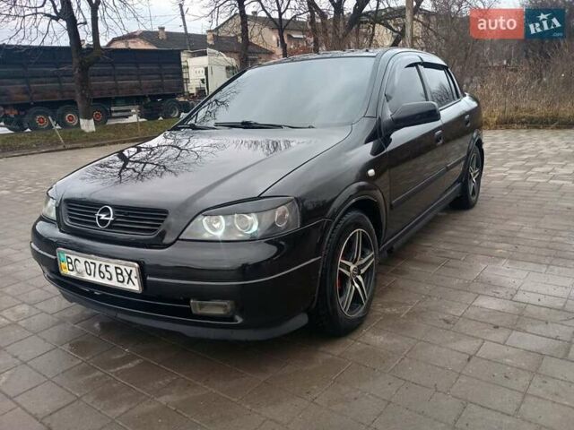 Чорний Опель Астра, об'ємом двигуна 1.4 л та пробігом 222 тис. км за 3400 $, фото 1 на Automoto.ua