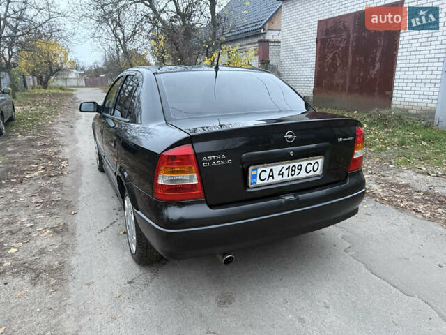 Чорний Опель Астра, об'ємом двигуна 1.6 л та пробігом 250 тис. км за 3650 $, фото 6 на Automoto.ua