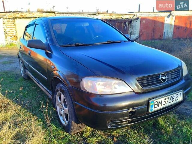 Чорний Опель Астра, об'ємом двигуна 1.4 л та пробігом 250 тис. км за 3200 $, фото 6 на Automoto.ua