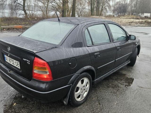 Чорний Опель Астра, об'ємом двигуна 1.7 л та пробігом 250 тис. км за 2999 $, фото 6 на Automoto.ua