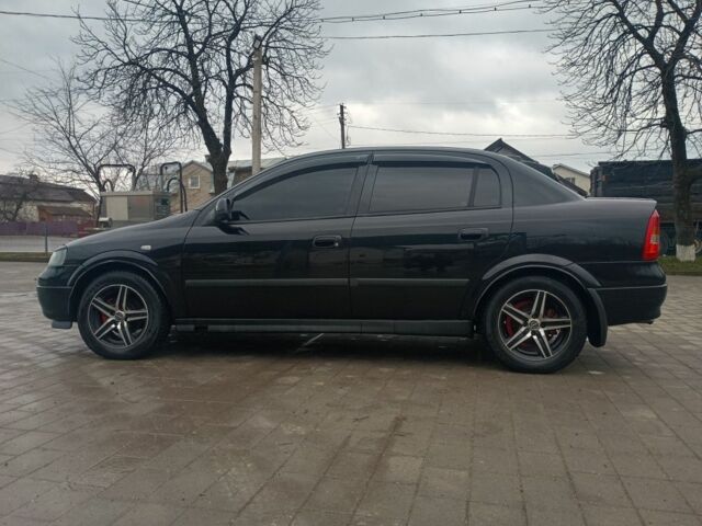 Чорний Опель Астра, об'ємом двигуна 1.4 л та пробігом 222 тис. км за 3400 $, фото 8 на Automoto.ua