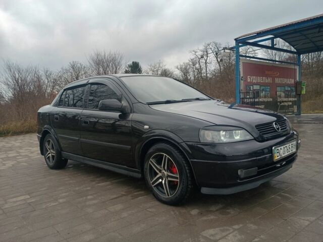 Чорний Опель Астра, об'ємом двигуна 1.4 л та пробігом 222 тис. км за 3400 $, фото 6 на Automoto.ua