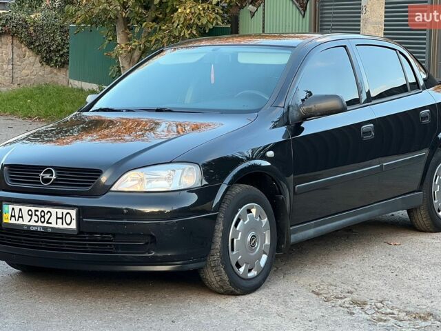 Чорний Опель Астра, об'ємом двигуна 1.6 л та пробігом 315 тис. км за 4150 $, фото 16 на Automoto.ua