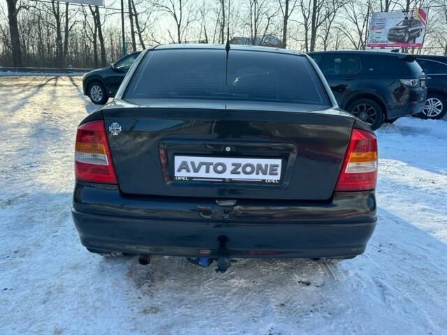 Чорний Опель Астра, об'ємом двигуна 1.6 л та пробігом 183 тис. км за 3799 $, фото 3 на Automoto.ua