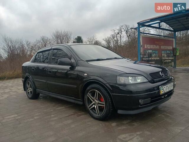 Чорний Опель Астра, об'ємом двигуна 1.4 л та пробігом 222 тис. км за 3400 $, фото 6 на Automoto.ua
