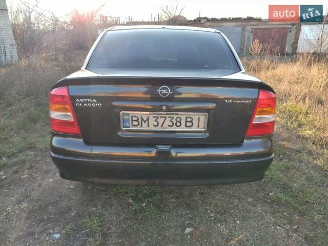 Чорний Опель Астра, об'ємом двигуна 1.4 л та пробігом 250 тис. км за 3200 $, фото 9 на Automoto.ua