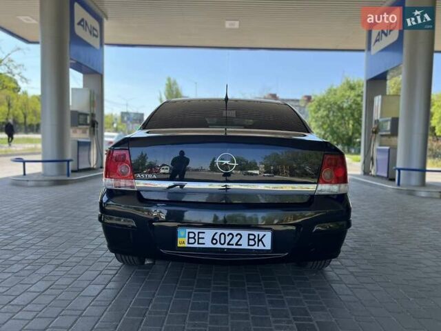 Черный Опель Астра, объемом двигателя 1.6 л и пробегом 192 тыс. км за 7300 $, фото 11 на Automoto.ua