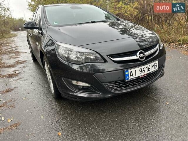 Черный Опель Астра, объемом двигателя 1.6 л и пробегом 150 тыс. км за 7777 $, фото 13 на Automoto.ua