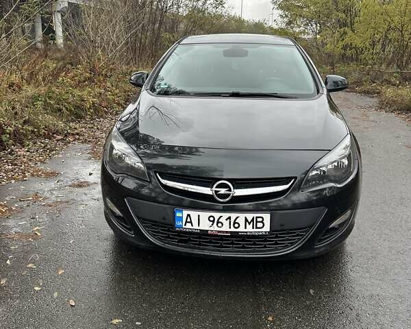 Черный Опель Астра, объемом двигателя 1.6 л и пробегом 150 тыс. км за 7777 $, фото 14 на Automoto.ua