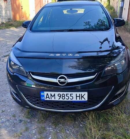 Черный Опель Астра, объемом двигателя 1.6 л и пробегом 253 тыс. км за 8500 $, фото 3 на Automoto.ua