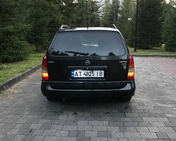 Чорний Опель Астра, об'ємом двигуна 1.6 л та пробігом 327 тис. км за 2950 $, фото 8 на Automoto.ua