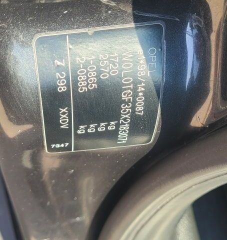 Черный Опель Астра, объемом двигателя 1.6 л и пробегом 292 тыс. км за 3500 $, фото 15 на Automoto.ua