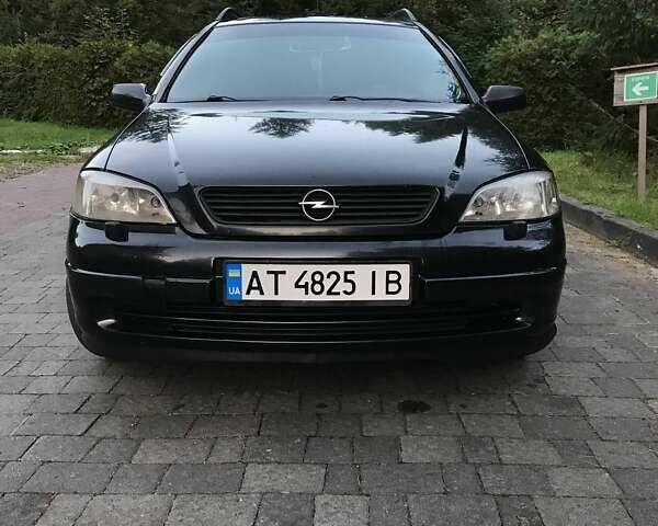 Чорний Опель Астра, об'ємом двигуна 1.6 л та пробігом 327 тис. км за 2950 $, фото 1 на Automoto.ua