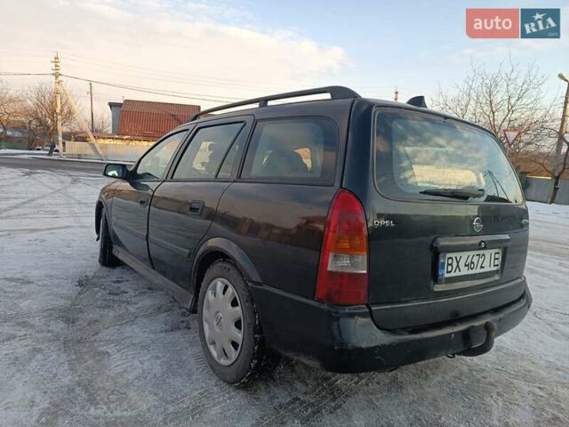 Черный Опель Астра, объемом двигателя 1.7 л и пробегом 360 тыс. км за 2750 $, фото 3 на Automoto.ua