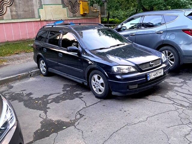Чорний Опель Астра, об'ємом двигуна 2 л та пробігом 440 тис. км за 2000 $, фото 2 на Automoto.ua