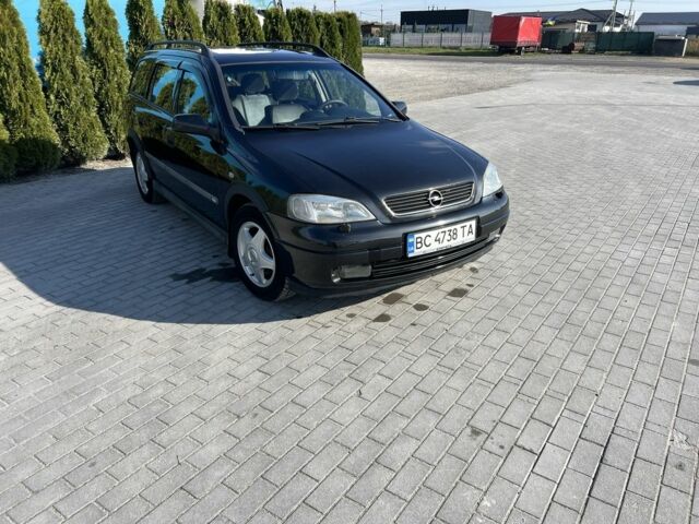 Черный Опель Астра, объемом двигателя 2 л и пробегом 293 тыс. км за 2150 $, фото 2 на Automoto.ua