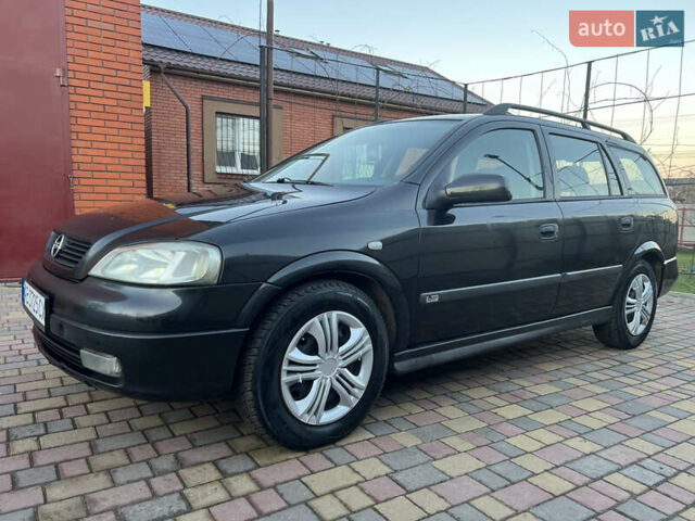 Черный Опель Астра, объемом двигателя 2 л и пробегом 223 тыс. км за 2999 $, фото 3 на Automoto.ua