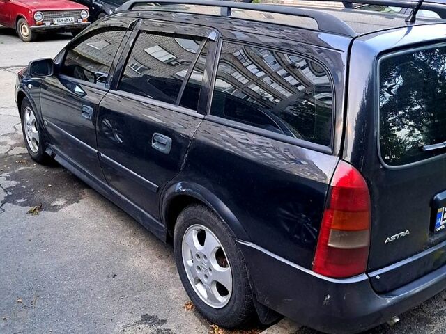Чорний Опель Астра, об'ємом двигуна 2 л та пробігом 440 тис. км за 2000 $, фото 3 на Automoto.ua