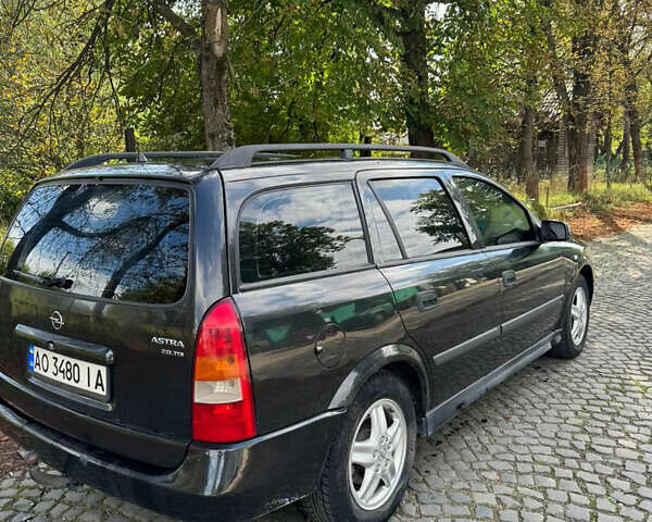 Чорний Опель Астра, об'ємом двигуна 2 л та пробігом 372 тис. км за 2650 $, фото 4 на Automoto.ua