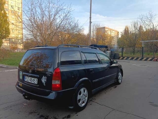 Опель Астра 2000 в Кривом Роге на Automoto.ua Черный Опель Астра, объемом двигателя 2 л и пробегом 300 тыс. км за 1242 $, фото 1 на Automoto.ua