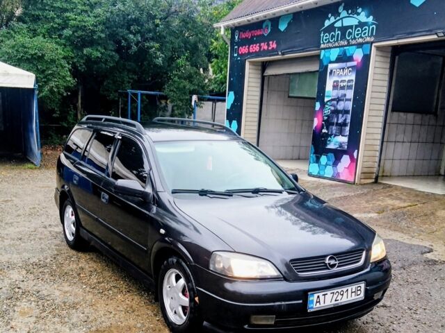 Черный Опель Астра, объемом двигателя 1.6 л и пробегом 350 тыс. км за 2650 $, фото 11 на Automoto.ua