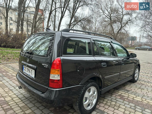 Черный Опель Астра, объемом двигателя 2 л и пробегом 337 тыс. км за 3850 $, фото 15 на Automoto.ua