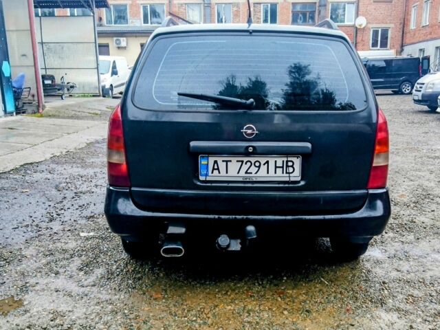 Черный Опель Астра, объемом двигателя 1.6 л и пробегом 350 тыс. км за 2650 $, фото 9 на Automoto.ua