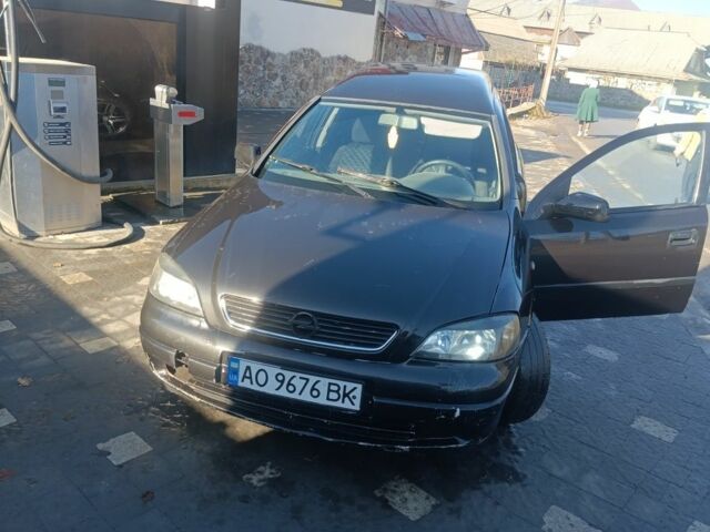 Черный Опель Астра, объемом двигателя 5 л и пробегом 330 тыс. км за 1420 $, фото 10 на Automoto.ua