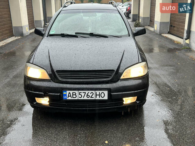 Черный Опель Астра, объемом двигателя 1.6 л и пробегом 250 тыс. км за 2650 $, фото 5 на Automoto.ua