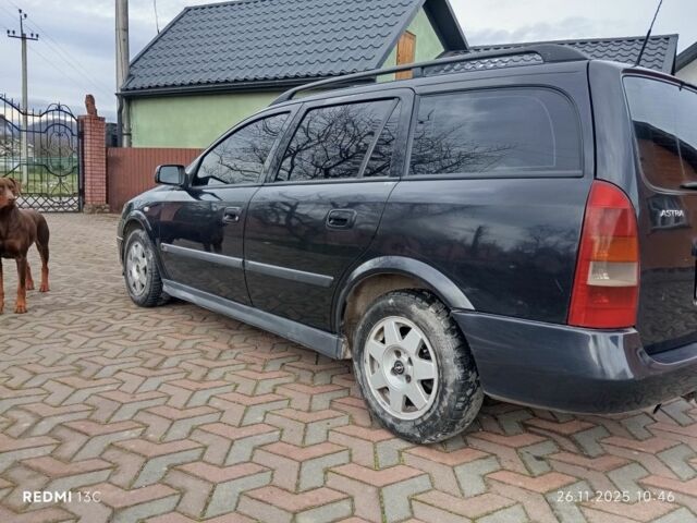 Чорний Опель Астра, об'ємом двигуна 1.6 л та пробігом 290 тис. км за 4000 $, фото 8 на Automoto.ua