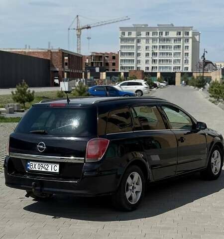 Черный Опель Астра, объемом двигателя 1.8 л и пробегом 285 тыс. км за 3799 $, фото 6 на Automoto.ua