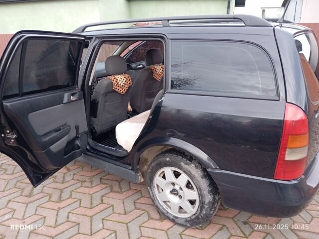 Чорний Опель Астра, об'ємом двигуна 1.6 л та пробігом 290 тис. км за 4000 $, фото 2 на Automoto.ua