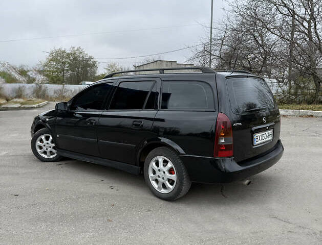 Чорний Опель Астра, об'ємом двигуна 1.6 л та пробігом 290 тис. км за 3500 $, фото 6 на Automoto.ua