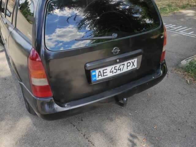 Чорний Опель Астра, об'ємом двигуна 1.6 л та пробігом 400 тис. км за 1850 $, фото 3 на Automoto.ua