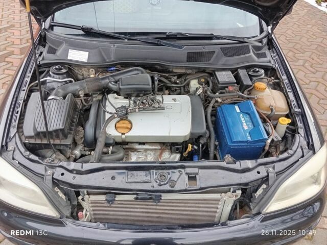 Чорний Опель Астра, об'ємом двигуна 1.6 л та пробігом 290 тис. км за 4000 $, фото 10 на Automoto.ua