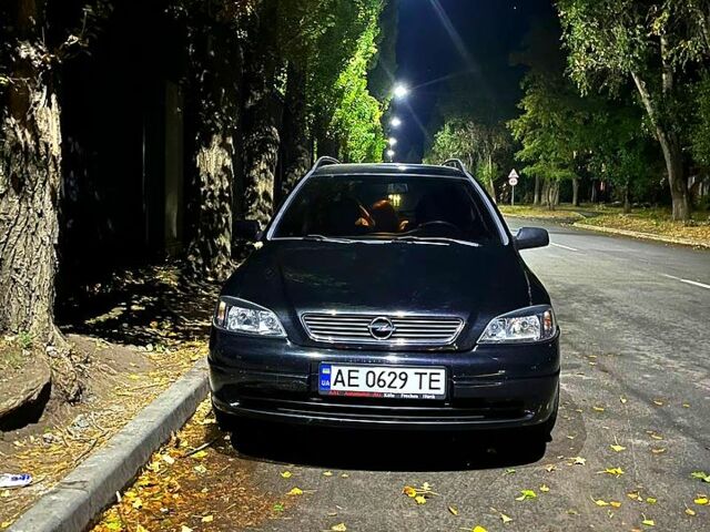 Чорний Опель Астра, об'ємом двигуна 1.6 л та пробігом 243 тис. км за 4000 $, фото 2 на Automoto.ua