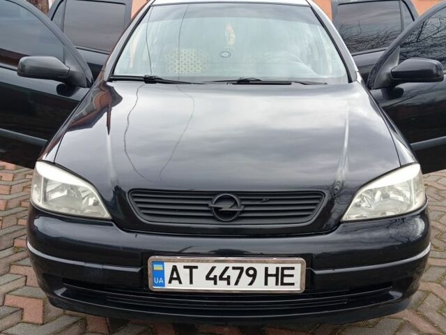 Чорний Опель Астра, об'ємом двигуна 1.6 л та пробігом 290 тис. км за 4000 $, фото 4 на Automoto.ua